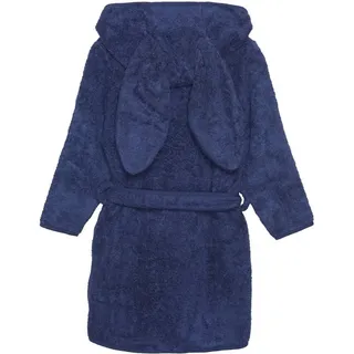 PIPPI Babywear Bademantel "Bath Robe" in Blau | Gr.: 74/80