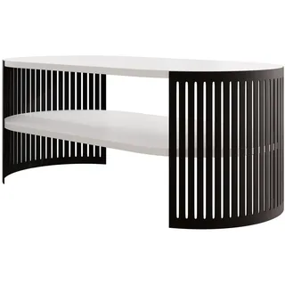 Mirjan24 Fikoli Schwarz Metall 100 x 50 x 40 cm