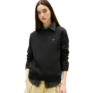 Tommy Jeans Damen Pullover Crew Neck Rundhalsausschnitt
