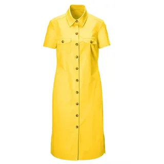 Madeleine Hemdblusenkleid Gelb 40