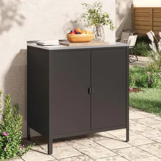 casa.pro Bolognano 92 x 80 x 50 cm Schwarz