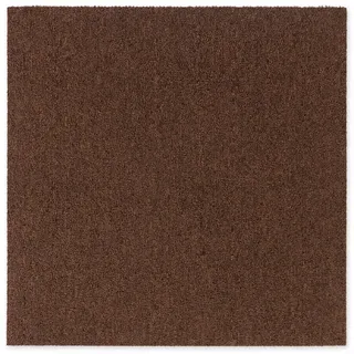 Karat Teppichfliesen Moscow Selbstliegend 50 x 50 cm Dunkelbraun
