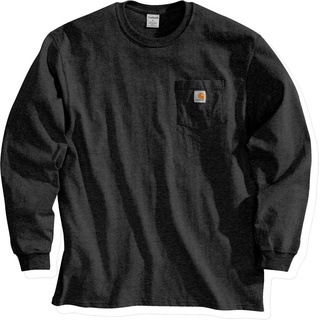 Carhartt Workwear Pocket Langarmshirt, schwarz, Größe L