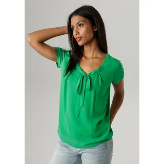 Aniston SELECTED Shirtbluse grün 48