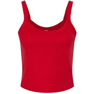 Bella + Canvas Tanktop Women ́s Micro Rib Spaghetti Strap Tank Damen Top XXL