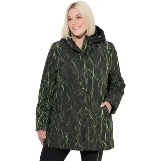 Ulla Popken Regenjacken Damen Schwarz L-XL