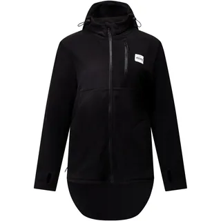 Eivy Techlight Ziphood Fleece Schwarz S