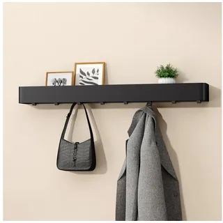 doporro Garderobenleiste Reglo-05 Schwarz