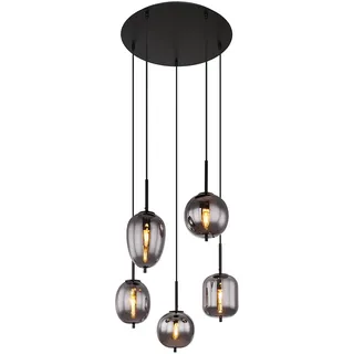 GLOBO Blacky 5-flg. 58 cm rund schwarz