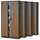 Jan C001 185 x 90 x 40 cm Anthrazit/Holzoptik