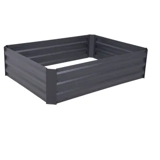 Garden Pleasure Hochbeet Botanika 120 x 90 x 30 cm Grau