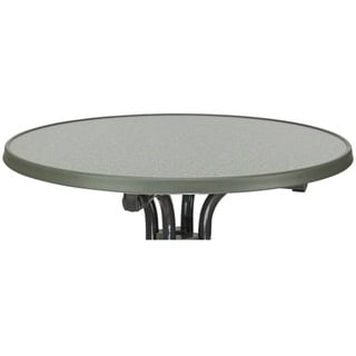 BeFair ERSATZTEIL Tischplatte Platte Stehtisch klappbar Ø 80 cm Grau Tinka - Bistrotisch Rund