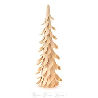 Rudolphs Schatzkiste Spiralbaum Natur Höhe = 15cm NEU Erzgebirge Holzbaum Dekobaum