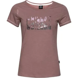 Chillaz Gandia Nature Flow T-Shirt Braun/Rot 38