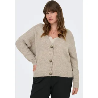 ONLY CARMAKOMA Strickjacke CARZOEY Beige M