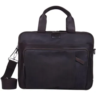 Strellson Henkeltasche Brick Lane Charles Briefbag M Dark Brown
