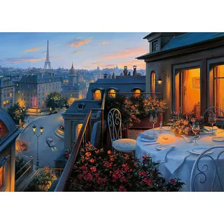 Ravensburger Paris Balcony 1000 Teile Puzzle für Erwachsene - 12000656 - Handwerkswerkzeuge, Made in Germany, jedes Teil zusammen