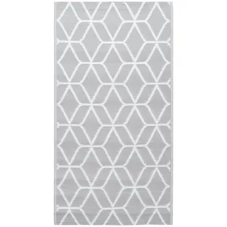 vidaXL Arakil Outdoor-Teppich 160 x 230 cm Grau