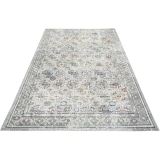 Outdoorteppich WECON HOME "Geneva", bunt, B:120cm H:4mm L:170cm, Polypropylen (PP), Teppiche, Outdoorteppich, wetterfest und farbecht im Antik Design für Balkon, Küche, Wohnzimmer