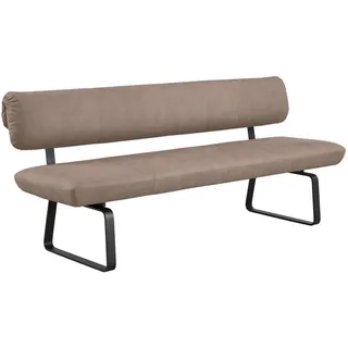 Venjakob Sitzbank, Anthrazit, Fango, Metall, Textil, 3-Sitzer, 200x88x68 cm, Goldenes M, Made in Germany, Dgm, Lederauswahl, Stoffauswahl, Esszimmer, Bänke, Sitzbänke