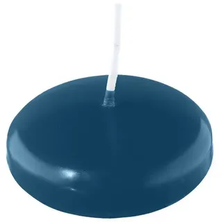 Kopschitz Kerzen Schwimmkerze Schwimmkerzen Petrol Blau Ø 60 mm, 20 Stück blau
