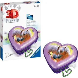 Ravensburger Herzschatulle Pferde 54 Teile 3D