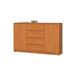 Highboard 160 cm breit Kilian , braun , Maße (cm): B: 160 H: 99