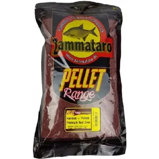 Zammataro Halibut Premium Pellets Red 6mm 800g Fischmehlpellets Feederpellets