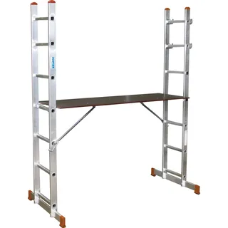 Krause Leitergerüst CORDA 2 x 7 Sprossen 2 m