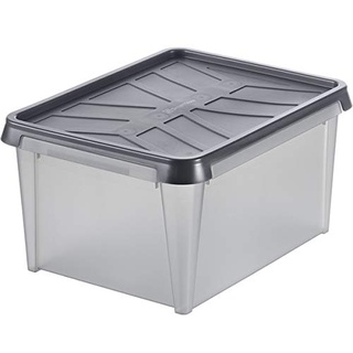 Hammarplast 7X SmartStore Dry 15 Aufbewahrungsbox wasserdicht, 12 Liter, 400 x 300 x 190 mm - anthrazit