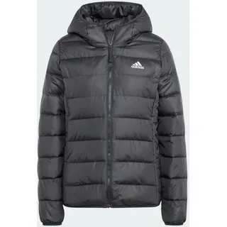 adidas Essentials Light Hooded Daunenjacke Schwarz S