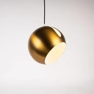 s.luce Ball 5-flg. Ø 30 cm rund gold/weiß