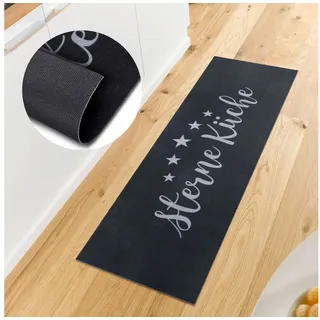 HANSE HOME Sterne Küche«, 50x150cm schwarz/grau