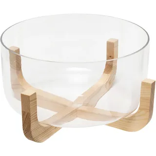 SECRET DE GOURMET Salatschüssel Transparent 24 cm