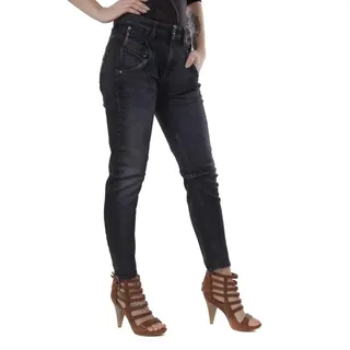 Diesel Boyfriend-Jeans Diesel Black Gold Type-147 BG884 Fayza Damen Boyfriend blau