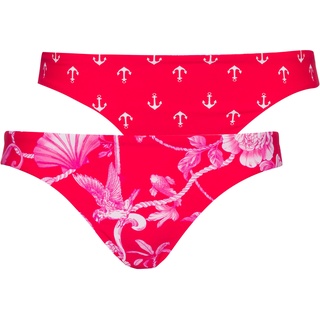 Seafolly Ahoy Bikini Hose Damen in chilli red, Größe 38 - rot