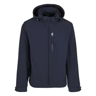 Brandit Textil Hurricane Softshelljacke blau 3XL
