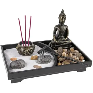 lachineuse – Zen-Buddha-Garten – Zen-Dekor – asiatische Atmosphäre