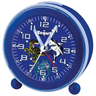 Scout Wecker Night Light 11 cm blue