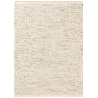 benuta pure Rocco Wollteppich 250 x 350 cm Weiß