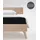 Jersey 140 x 200 - 160 x 220 cm schwarz