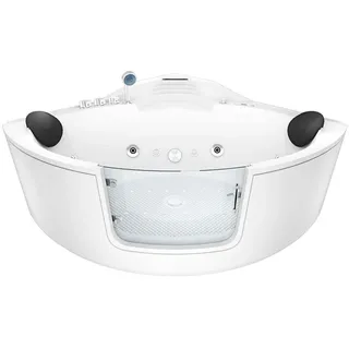 AcquaVapore Whirlpool-Badewanne 140 x 140 cm (W60-ALL)