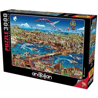 ANATOLIAN Puzzle ANATOLISCHES Puzzle Istanbul 1895, 3000 Teile, Puzzleteile