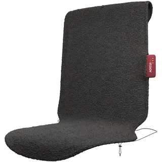 Stoov Wärmedecke - Kabellos & wiederaufladbar - 5 Std. Wärme - Big Hug | Infrarottechnologie - Drei persönliche Wärmelevel - Automatische Abschaltung - 45 x 115 cm - Grau