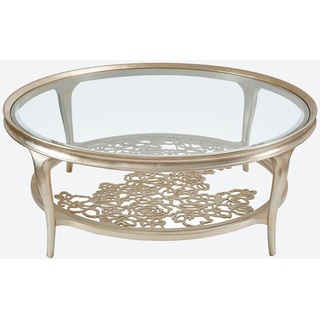 JVmoebel Couchtisch Runder Design Couchtisch Designertisch Moderner Beistelltisch Neu, Made in Europa goldfarben