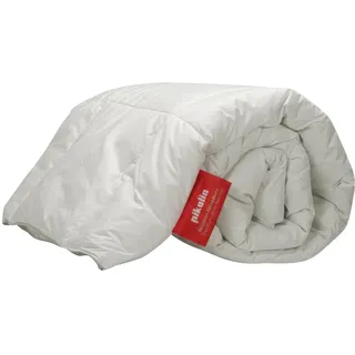 PIKOLIN Daunendecke 155 x 200 cm. Gänsedaunendecke mit 92% Daunen, 250g/m2 für Herbst und Winter, Natürliche Füllung und Atmungsaktiv, 100% Baumwolle Downproof, Hochwertige Schlafdecke