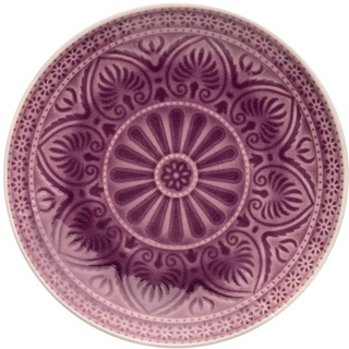 BUTLERS SUMATRA Teller - Schöner Keramik-Teller in Türkis mit Muster Ø 21 cm Speiseteller Sumatra Teller in vier verschiedenen Farben