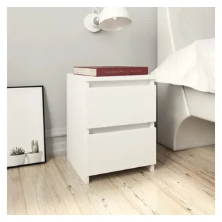 vidaXL Nachtschrank 30 x 30 x 40 cm Weiß