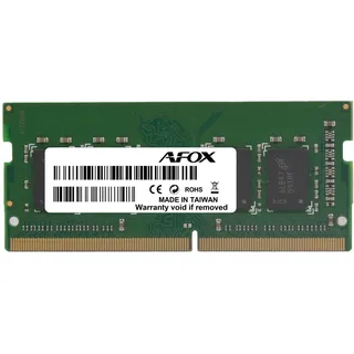 AFOX AFSD38BK1L Speichermodul 8 GB 1 x 8 GB DDR3L 1600MHz SO-DIMM 1.35V Single Channel