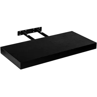 STILISTA® Wandboard Wandregal Volato, Länge 50 cm, schwarz